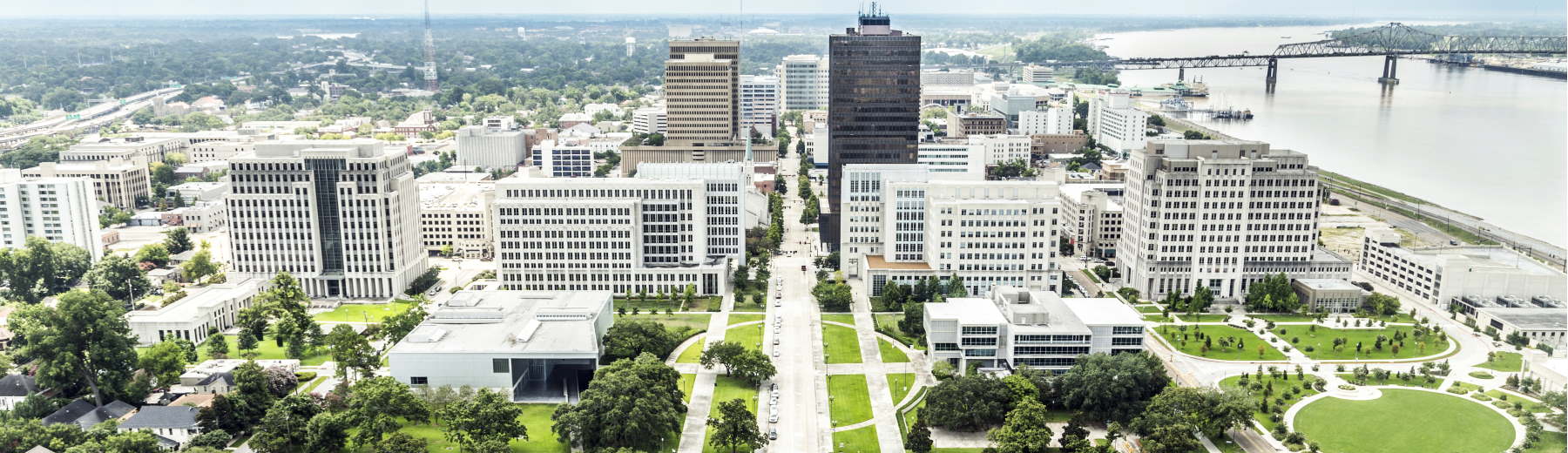 Baton Rouge Louisiana skyline